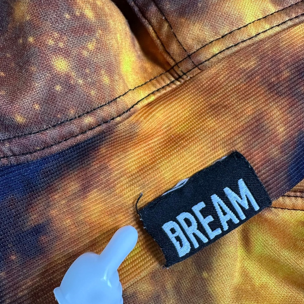 DREAM x KRUZADER "Find Your Fire" Sublimated Tie-Dye Style Unisex Hoodie Size L - Picture 6 of 10